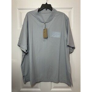 Size XL Nike NBA Kevin Durant 1/4 Zip Gray Short Sleeve Shirt HJ4213-012 Men NEW